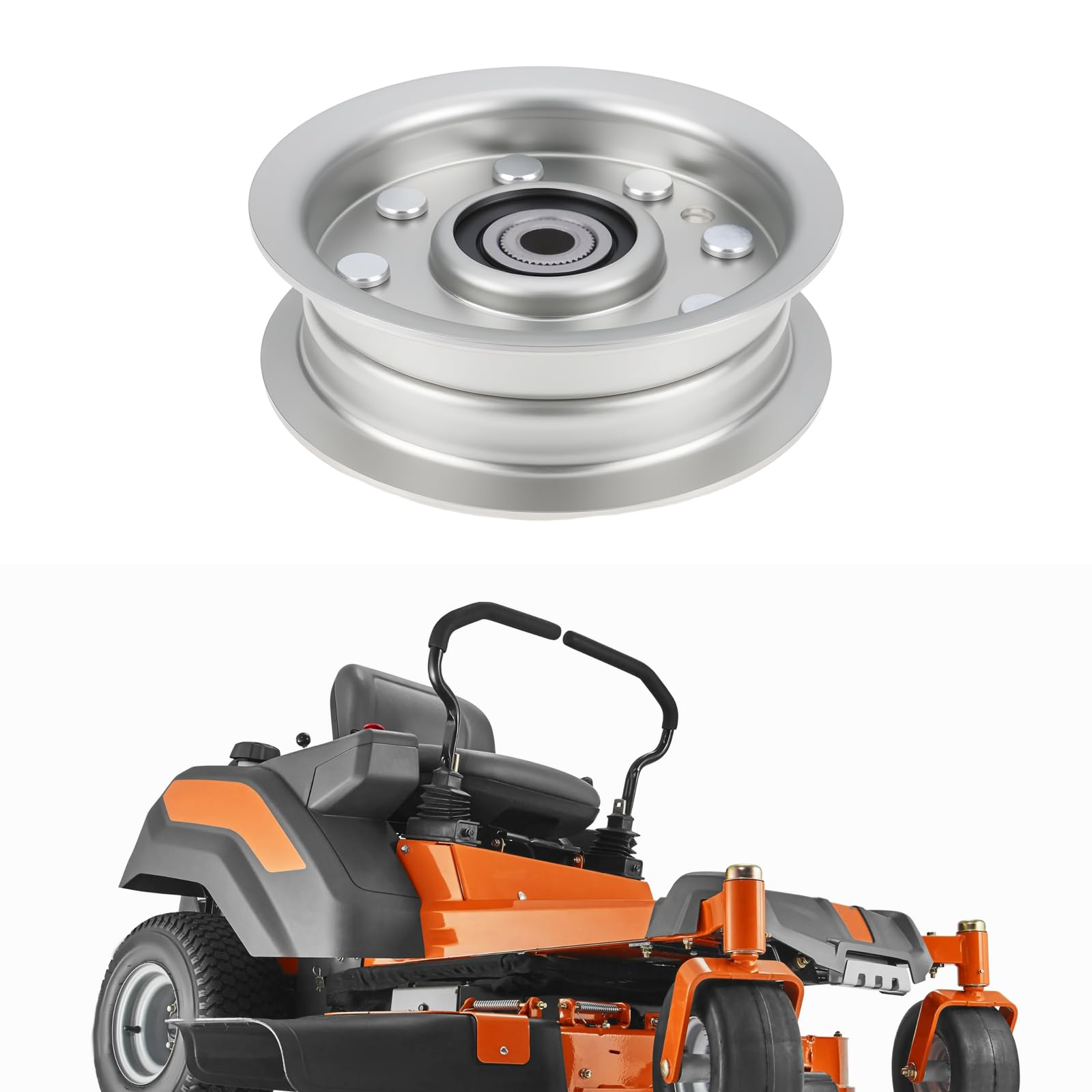 SG Store Spannrolle mit Flansch für Rasenmäherdeck 07300028 07324100 Kompatibel mit Ariens 40" 42" 44" 48" 52" Und 60"