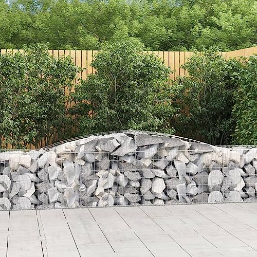 Gabion Manden Set: 15x Gegalvaniseerd 400x50x60/80cm Gabion Manden Set: 15x Gegalvaniseerd 400x50x60/80cm