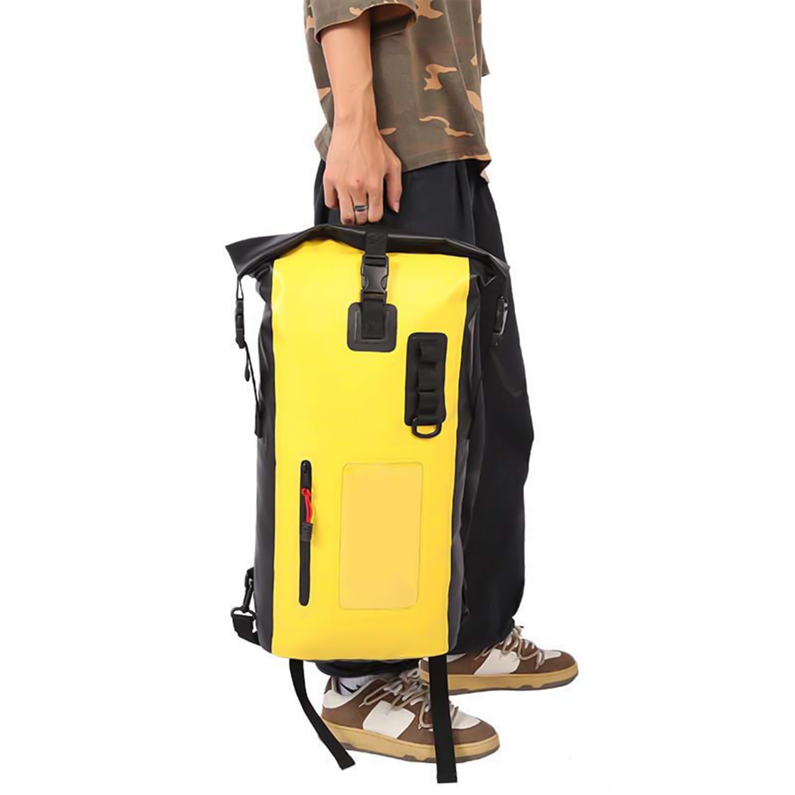 Generico Zaino Sacca Stagna - Sacca Impermeabile - Capienza Grande 30L Per Uomo Donna Escursionismo Canoa Nuoto Spiaggia