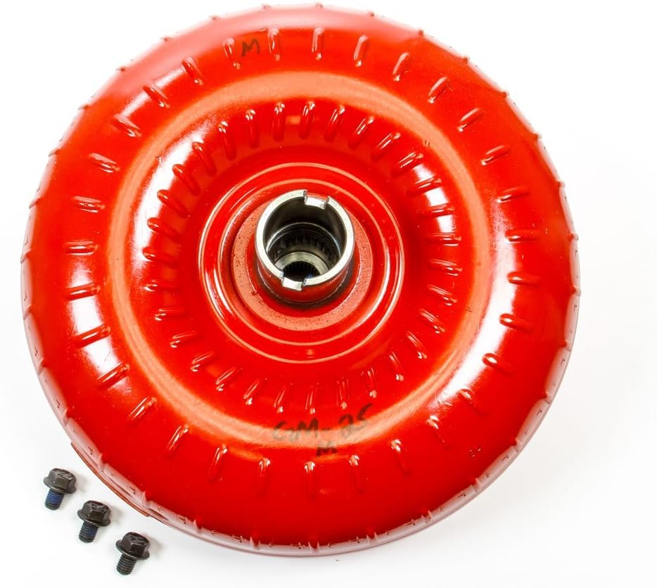 Hughes Performance Torque Converter, 2500 Stall Series, 2500 RPM Stall, 10.750 in Bolt Circle, TH350 / TH400, Each