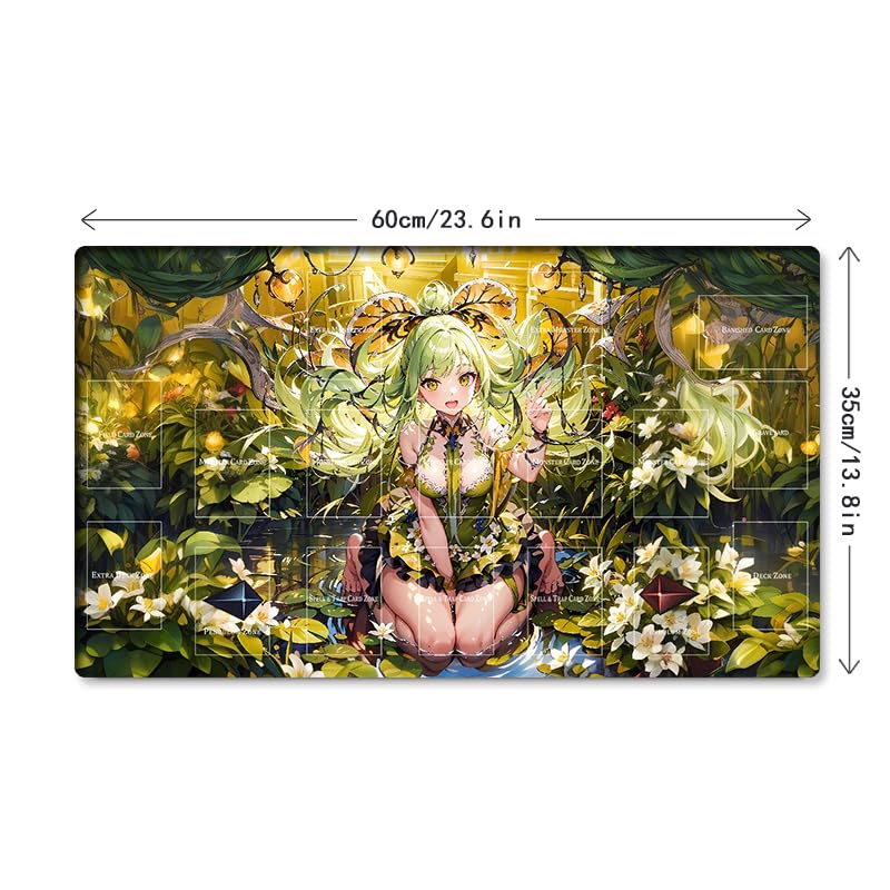 Amazon.com: New Mlikemat Playmat Traptrix Sera TCG CCG OCG Trading