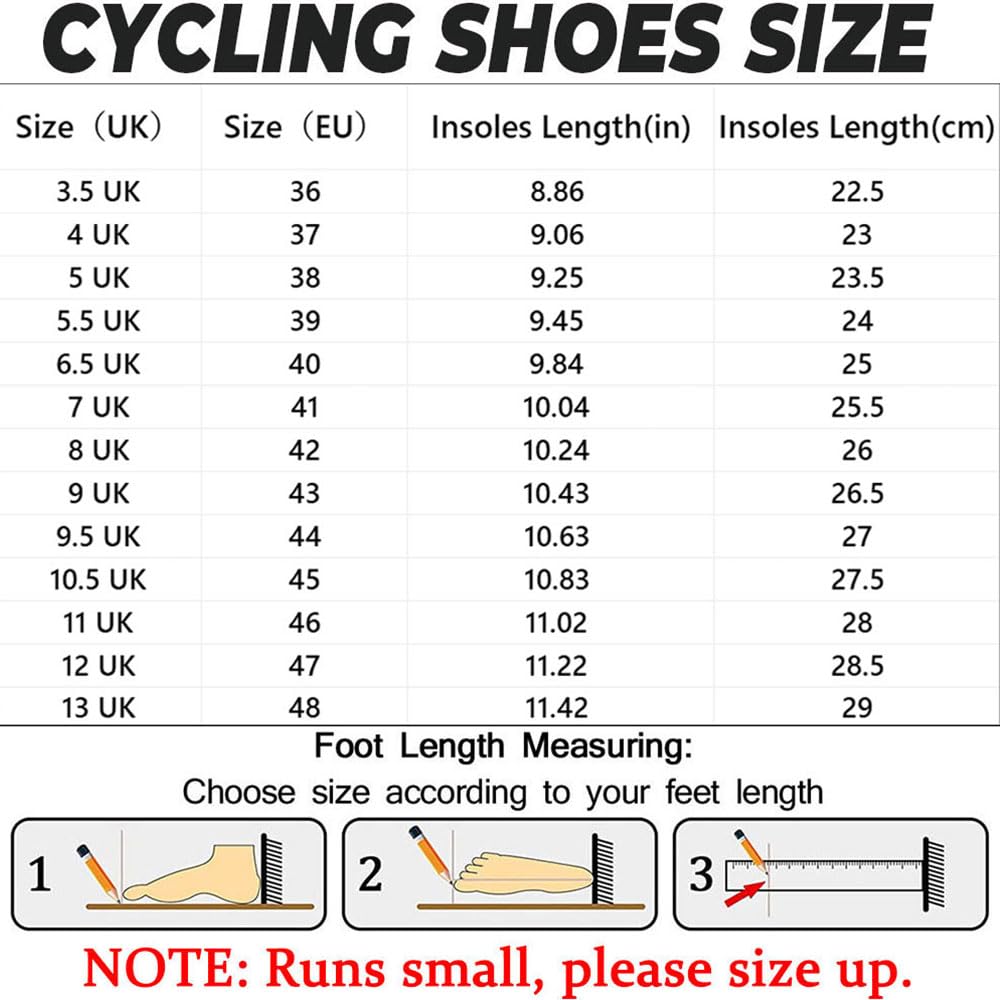 Zapatillas Ciclismo Montañ Sin Cala, Zapatos Bicicleta Montaña Hombre Calzado Bicicleta, Zapatillas de Ciclismo Base Goma Antideslizante Ligeros, 36EU-47EU
