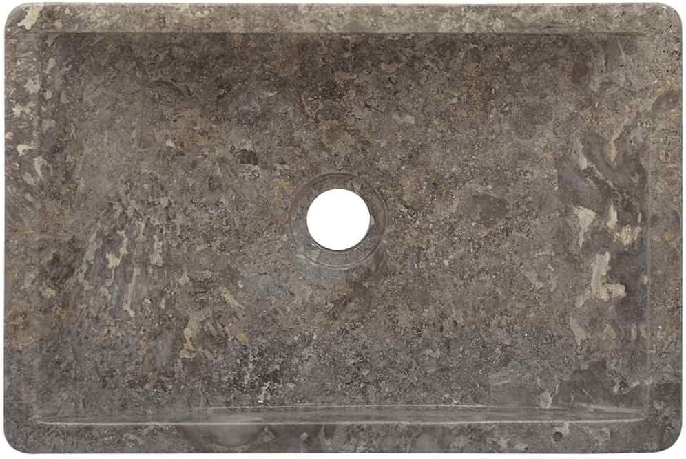 vidaXL Wash Basin, Bathroom Sink Bath Wash Bowl, Vanity Sink Bathroom Basin Bath Basin, Countertop Wash Basin Wash Sink, Marble High Gloss Gray
