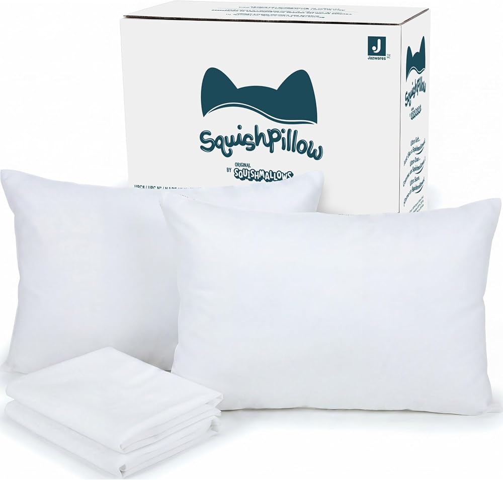 by Original Squishmallows - Standard Size Bed Pillow 2-Pack (Soft Density)
