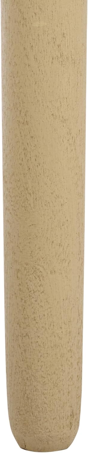 SAFAVIEH Home Collection – Neha Natural Brown Solid Wood Frame Accent Table, Scalloped Edge Design (ACC5743B)