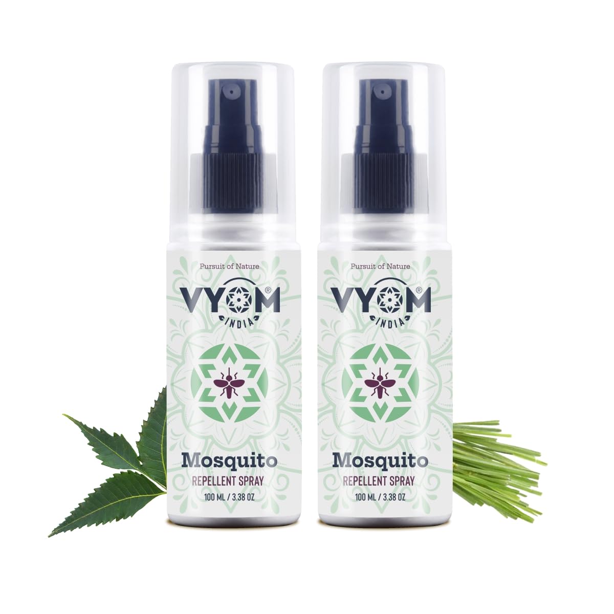 See full amazon price history chart for Vyom India Mosquito Repellent Spray, 100% Natural Deet Free Mosquito Killer Spray for Room with Citronella & Lemongrass Oil, Child & Pet Safe, Plant based & Organic - 100ML (Pack of 2) Vyom India Mosquito Repellent Spray, 100% Natural Deet Free Mosquito Killer Spray for Room with Citronella & Lemongrass Oil, Child & Pet Safe, Plant based & Organic - 100ML (Pack of 2) (B0DCP85ZD5) Amazon Price History, Amazon Price Tracker