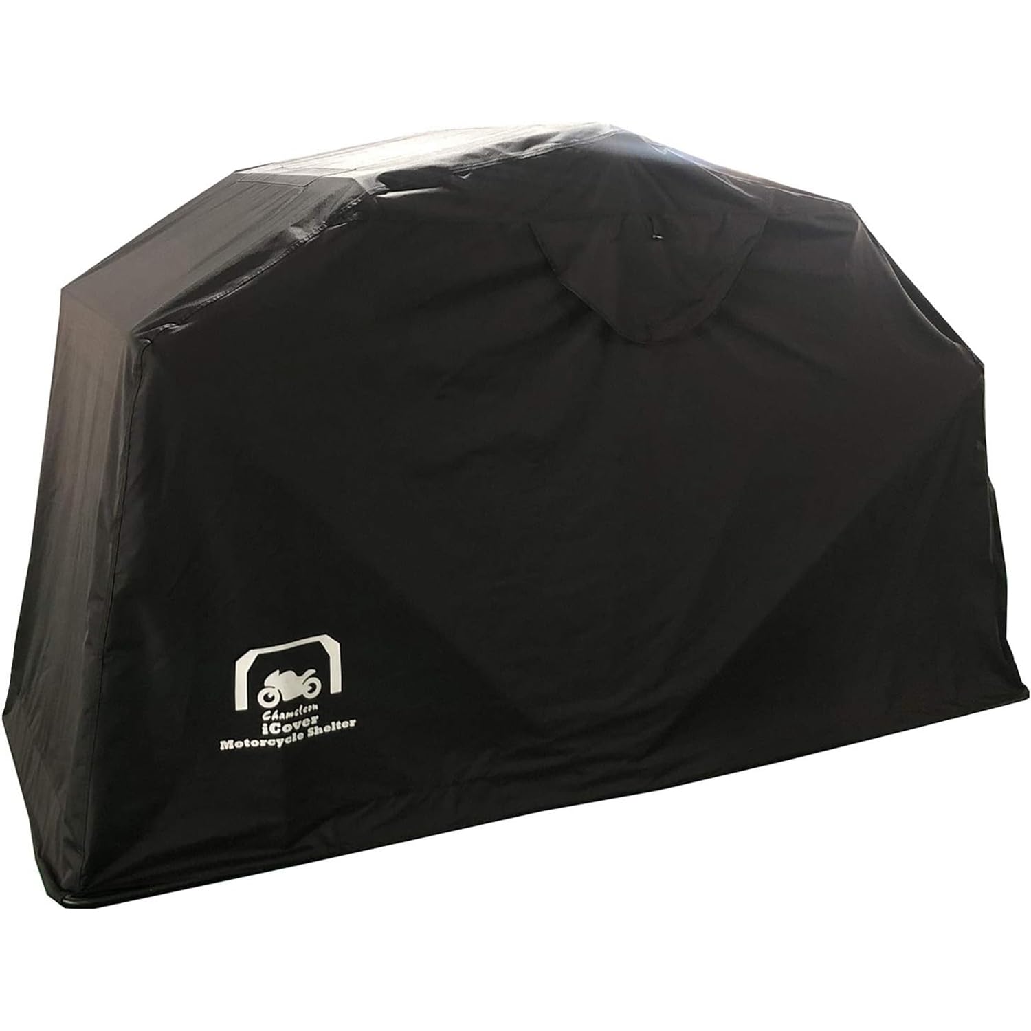 Motorcycle Garage Shelter Waterproof & UV Resistant 600D Oxford Bike Cover with Steel Frame | Lockable, Durable Outdoor Protection for Motorcycles & Scooters (XL)