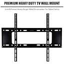 Caprigo Heavy-Duty TV Wall Mount for 40 to 75 Inch TV’s, Universal Fixed TV Mounting Bracket Wall Stand (M454) gallery image