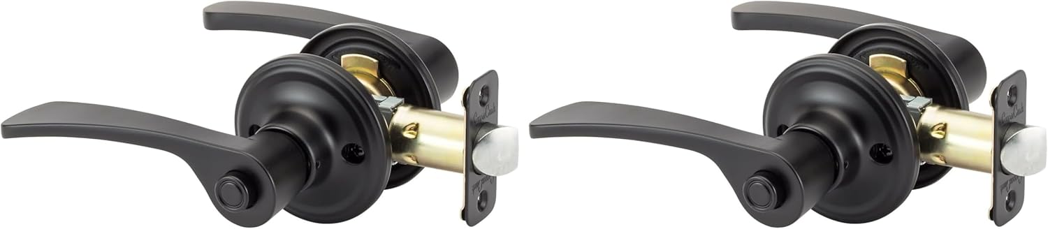 Copper Creek KL2290RHBC Scandinavian Dummy Kash Right Hand Lever, 1 Count (Pack of 2), Black