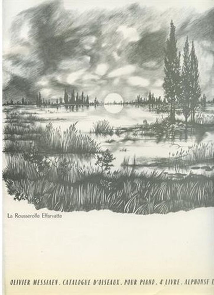OLIVIER MESSIAEN CATALOGUE D'OISEAUX PIANO (VOLUME 4