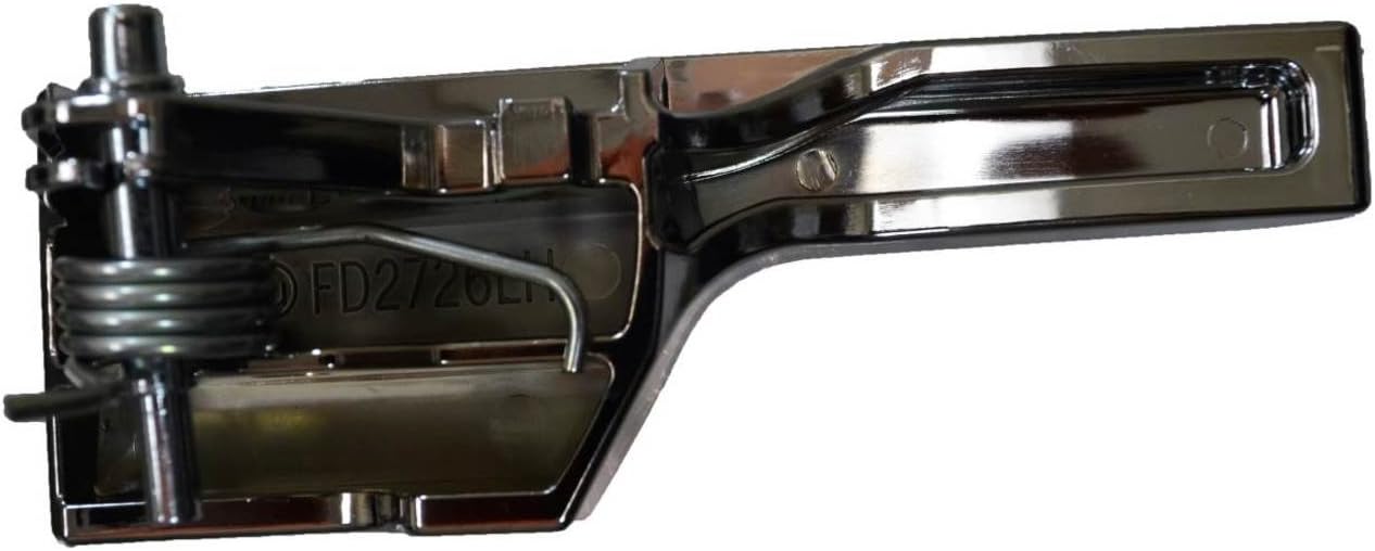 PT Auto Warehouse FO-2726M-LH - Interior Inner Inside Door Handle, Chrome Lever - Driver Side