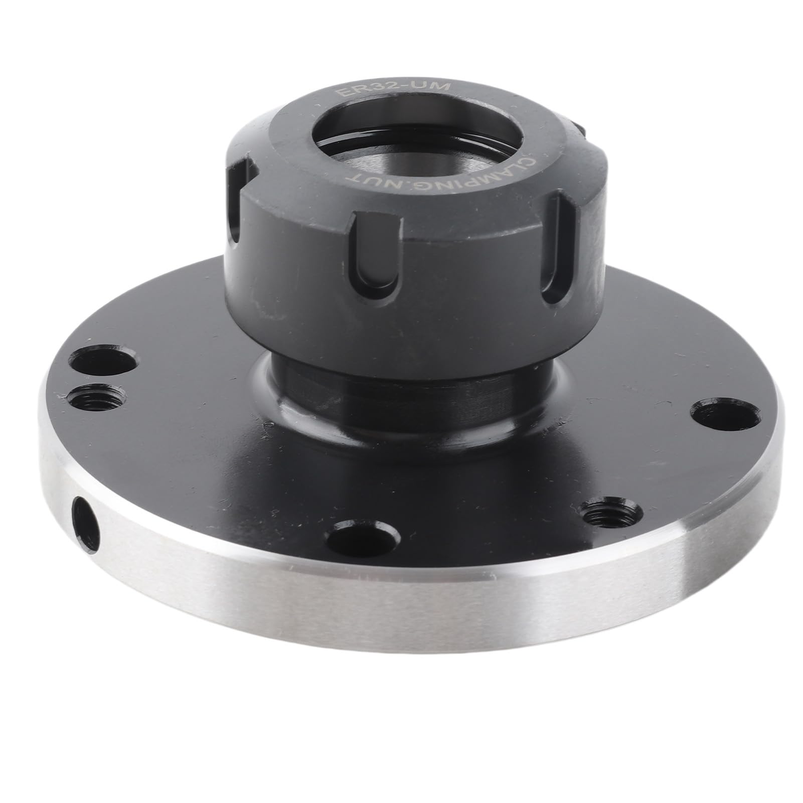 Marhynchus Fixation de Pince ER32, Bride de 100mm de Diamètre en Acier au Carbone pour Fraiseuse de CNC, Haute Résistance, Pièces de Routeur Durables, Accessoires