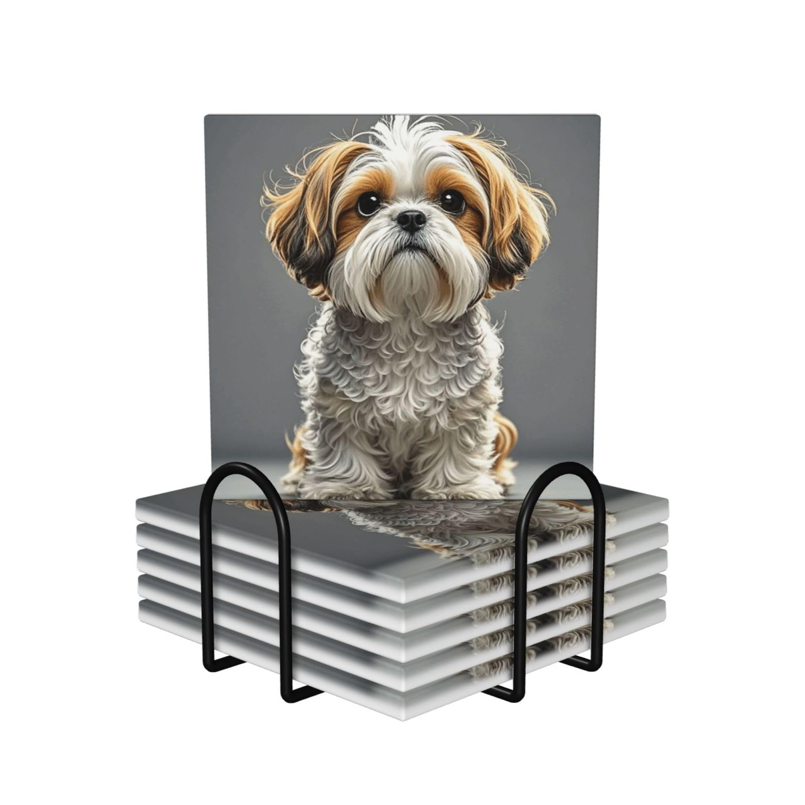 Dessous de verre Shih Tzu parfaits pour un apéro entre amis réussi