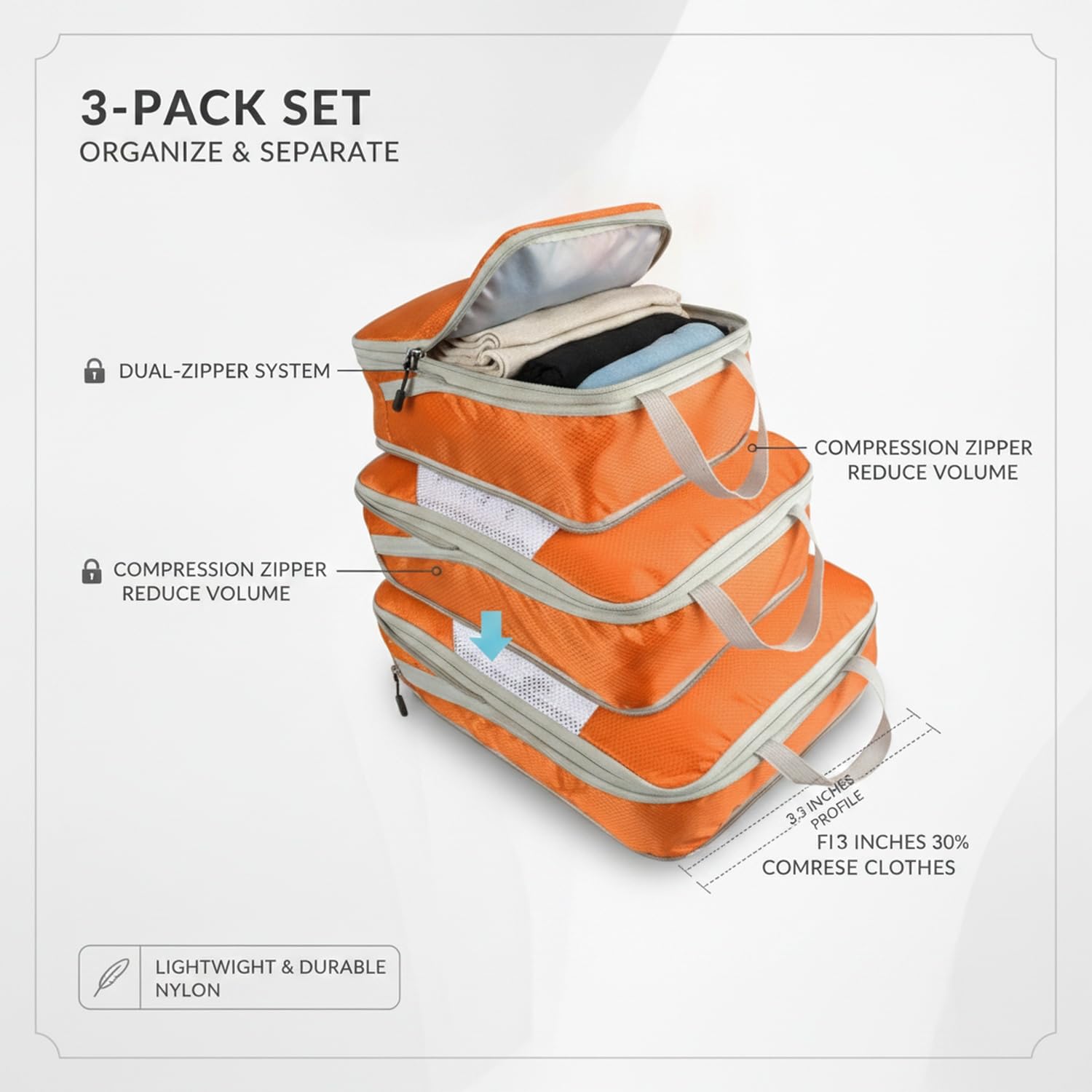 Organizer per valigie