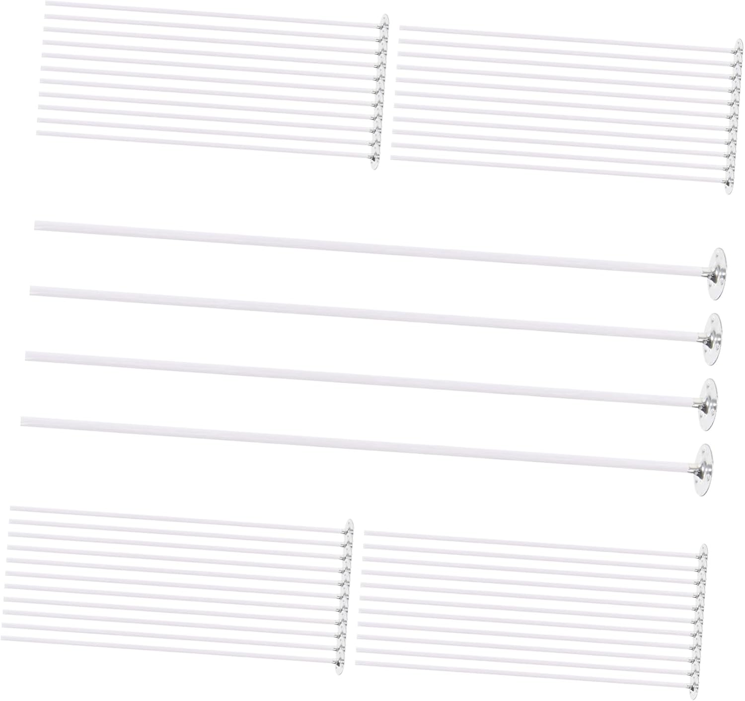 Candle Making Supplies 100pcs Cotton Wicks for DIY Scented Candle Wicks Metal Base