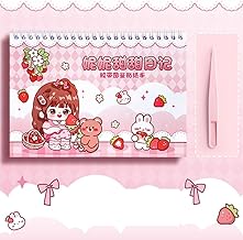 Princess Activity and Sticker Book,Scrapbook Cartoon Girls Stickers Set - Aesthetic Reward Stickers for Wall Art, Greeting Card, Laptop, Phone Case (20 Sheets/Over 1000 Stickers) (Style - 3)