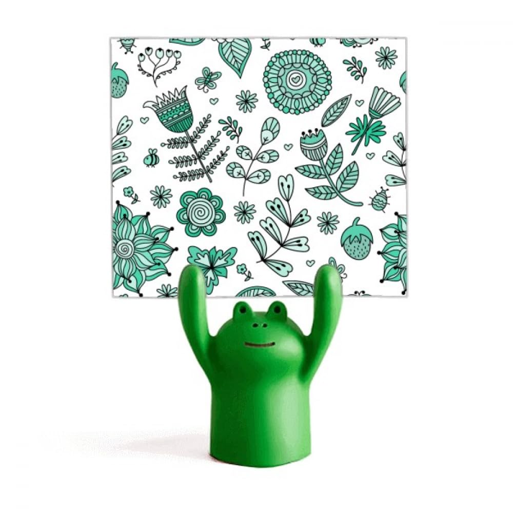 Support de dessin grenouille verte pour composer vos bouquets de table