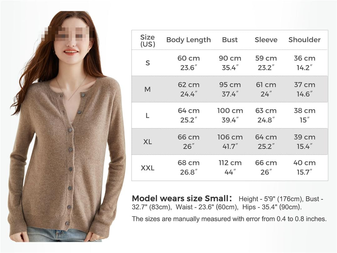 Chaqueta De Punto De Manga Larga para Mujer