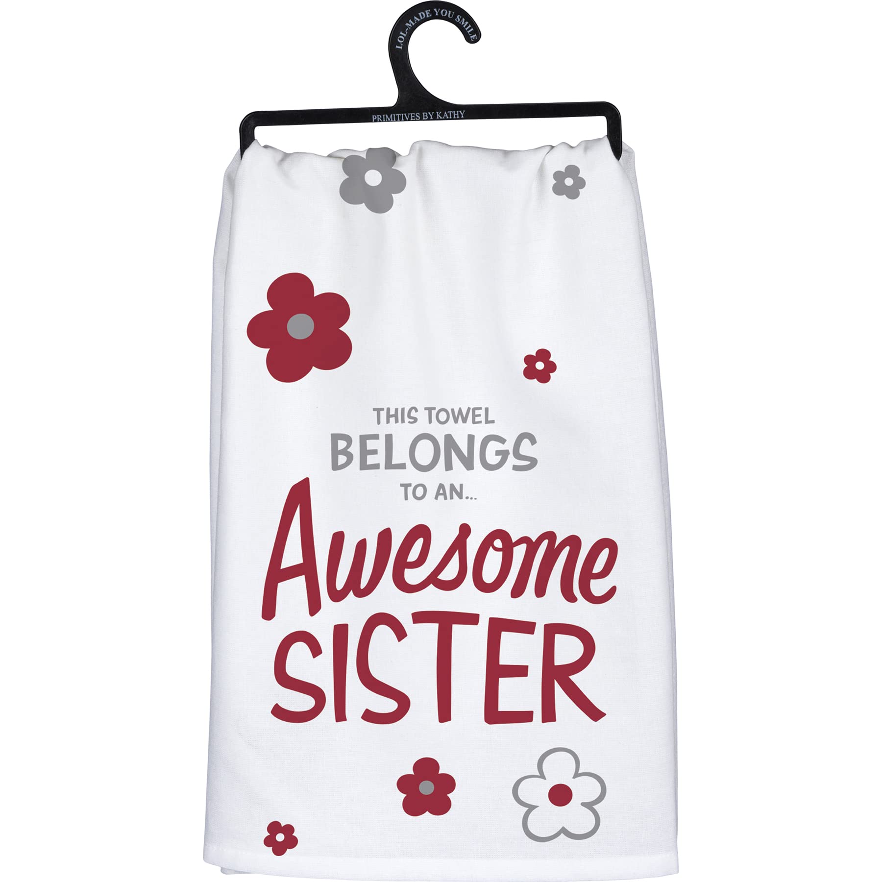 Amazon｜Primitives by Kathy This Towel Belongs to an Awesome