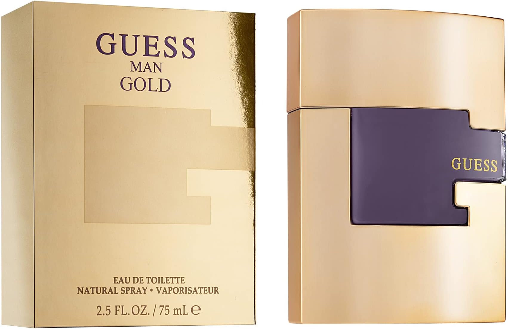 Gold Eau de Toilette for Men, 75 ml