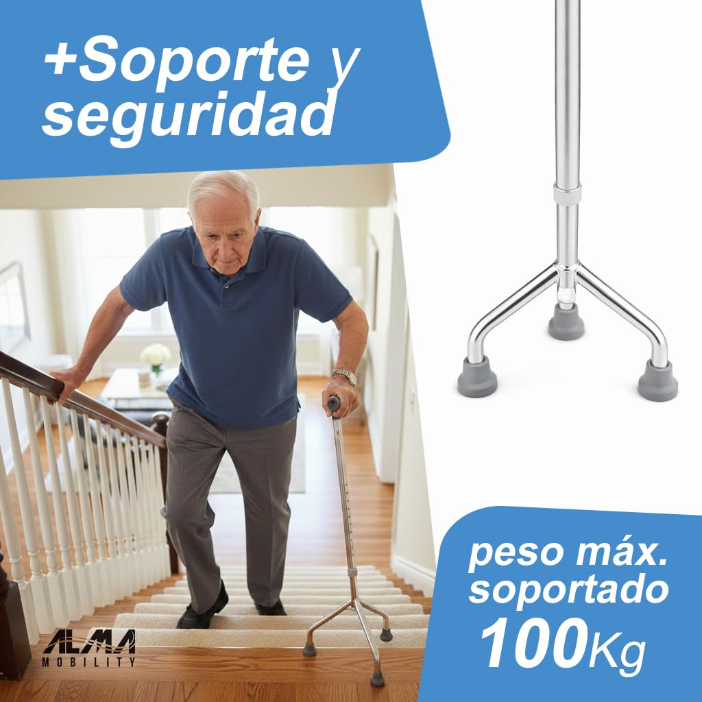 Tripé em Alumínio de Altura Regulável Alma