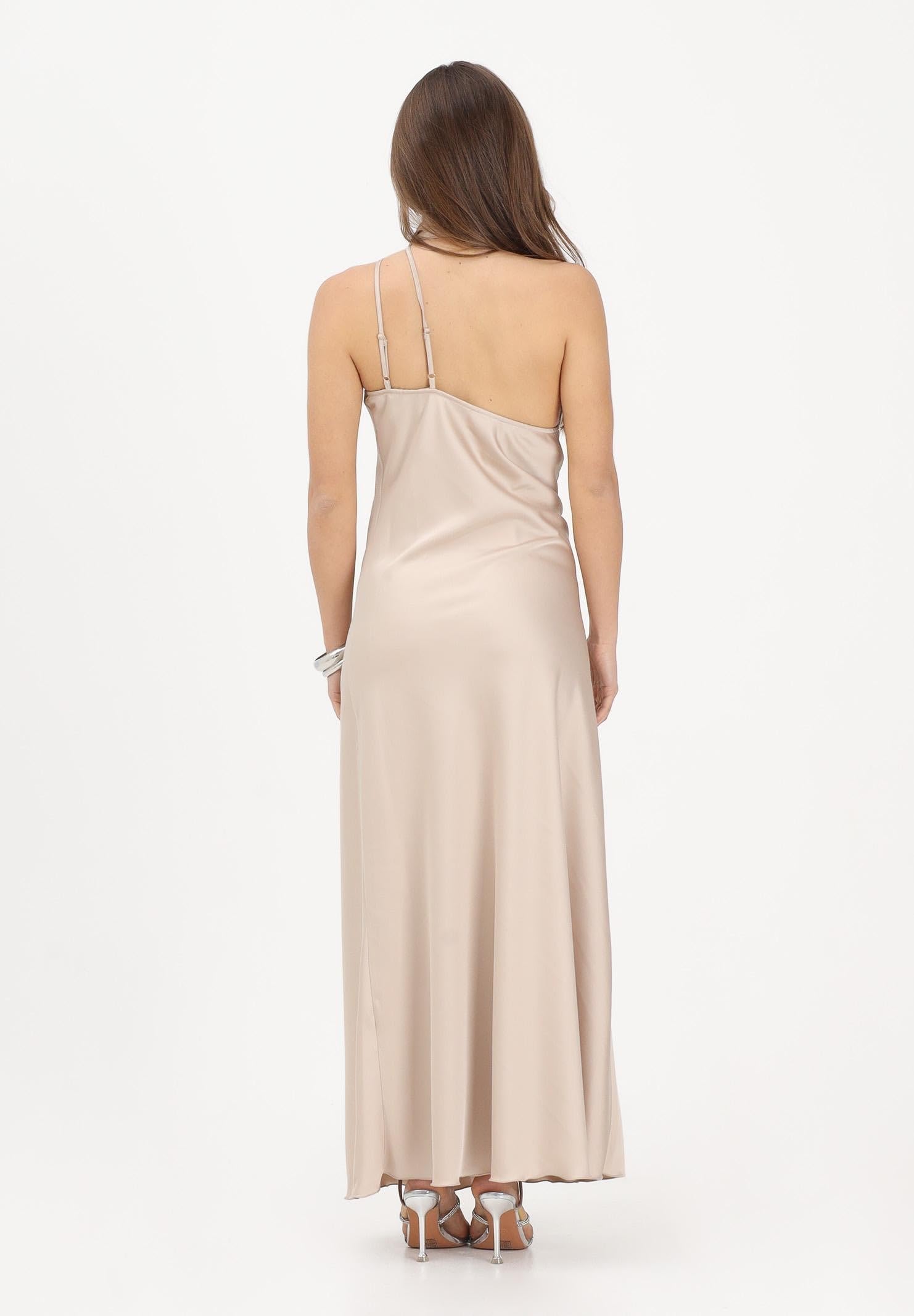 VICOLO Abito Lungo Champagne da Donna