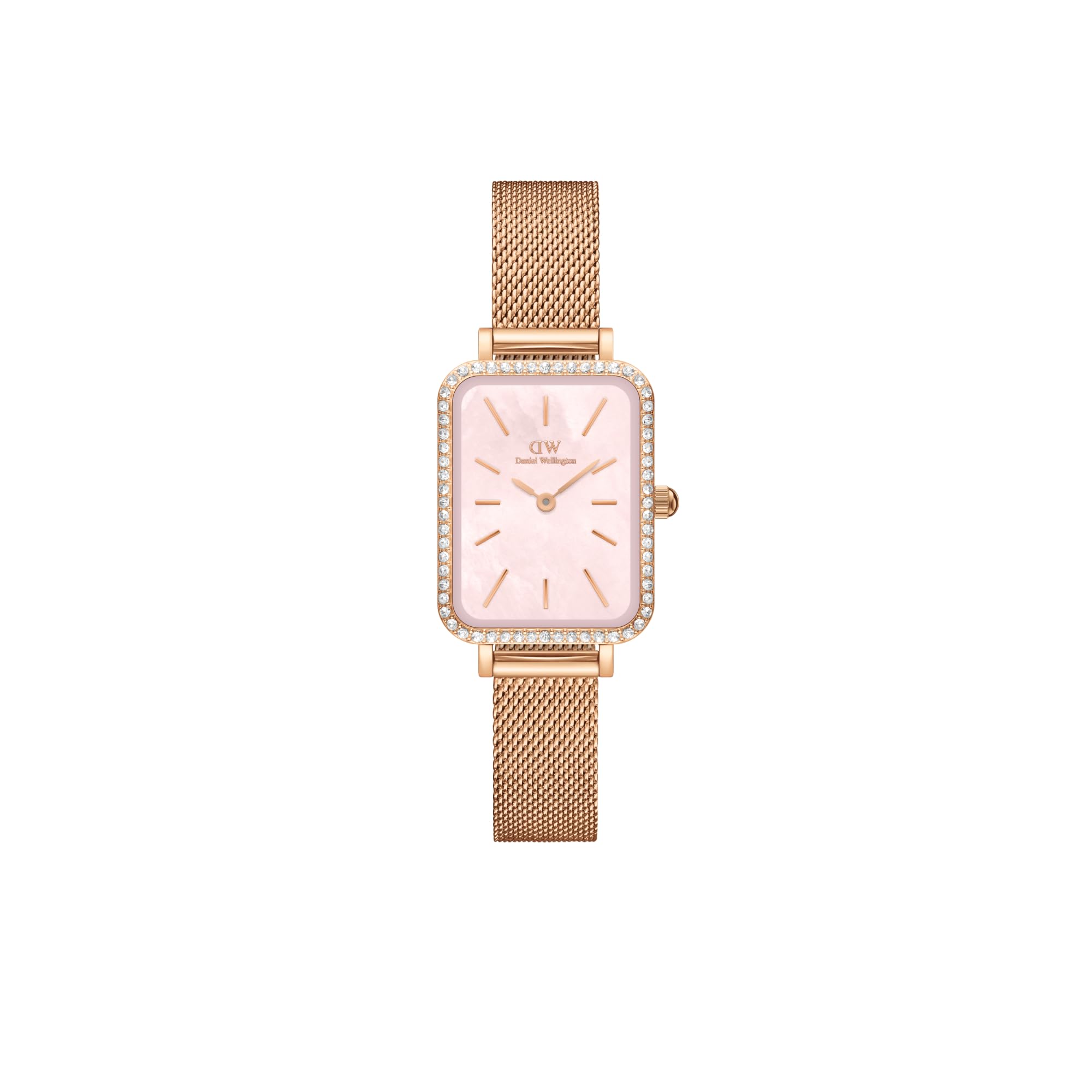 Daniel Wellington Women Analogue Mother of Pearl Pink Square Dial Watch- DW00100669K (B0CNH2J7B7) Amazon Price History, Amazon Price Tracker