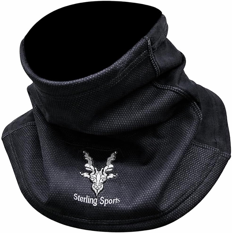 Sterling Sports Windproof Neck Warmer: Thermal Fleece Scarf for Motorbike, Cycling, Skiing - Ideal Motorbike Gifts & Accessories for Men & Women - Versatile Snood Scarf & Neck Tube