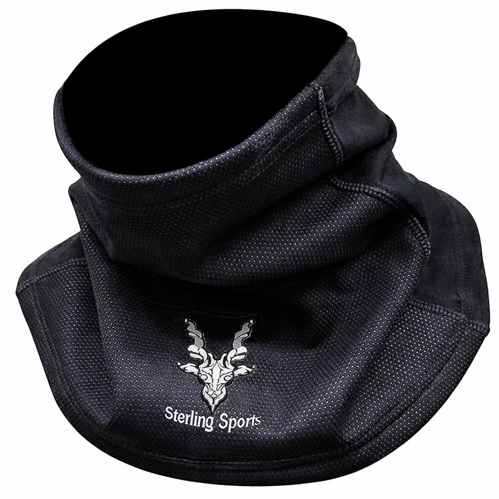 Sterling Sports Windproof Neck Warmer: Thermal Fleece Scarf for Motorbike, Cycling, Skiing - Ideal Motorbike Gifts & Accessories for Men & Women - Versatile Snood Scarf & Neck Tube