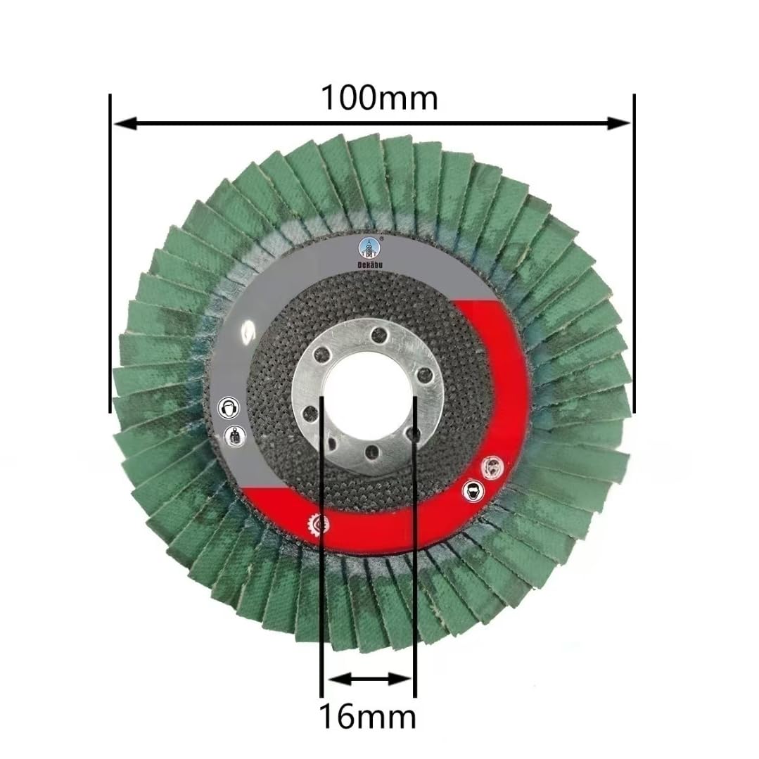 Disco abrasivo discos abrasivosDimensiones: 100 x 16 x 36 mm. Apto para amoladoras angulares. 50 unidades.