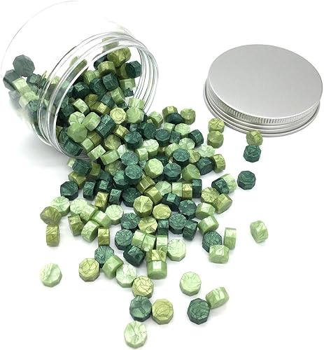 Miniatura 10 de Cuentas de sellado de cera, 200 cuentas de sellado de cera para sellado de cera, perfectas para tarjetas, sobres, invitaciones, paquetes de vino,