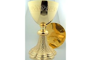 Gold Communion Chalice: A Sacred Vessel for Holy Celebrations