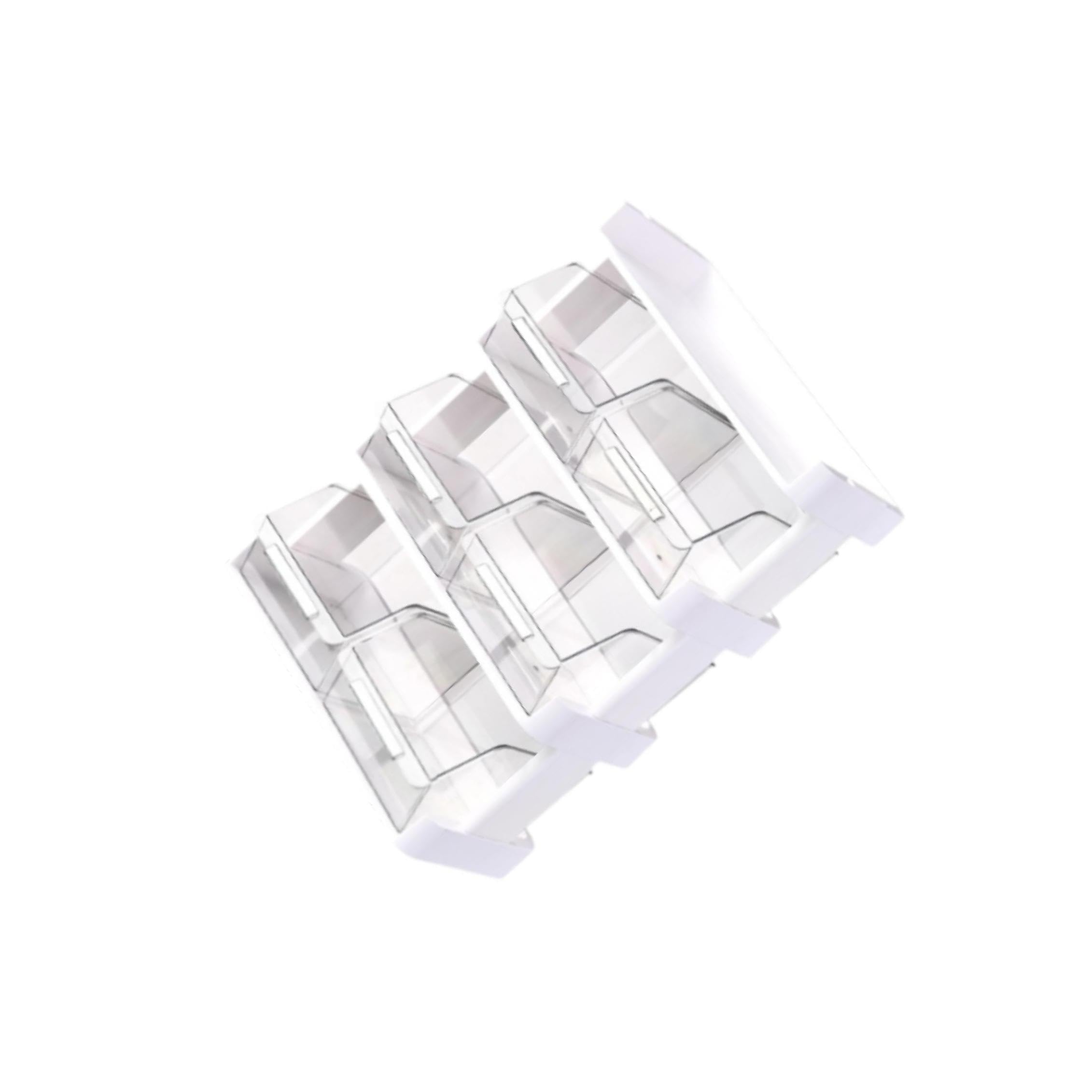 Boîte de rangement pour thé avec séparateurs, organisateur de sachets thé pour bureau, armoire chambre, 4 niveaux