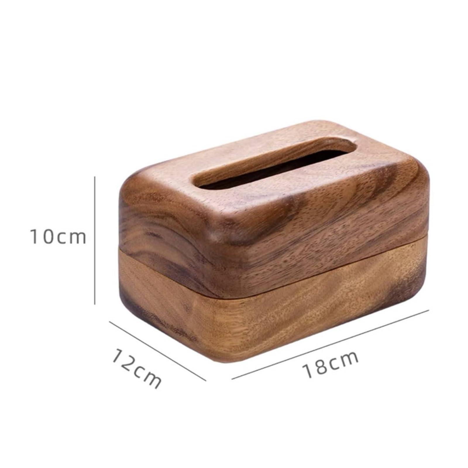 Boîte à Mouchoirs en Bois Élégant