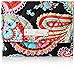 Vera Bradley Petite Trifold Wallet, Parisian Paisley, One Size
