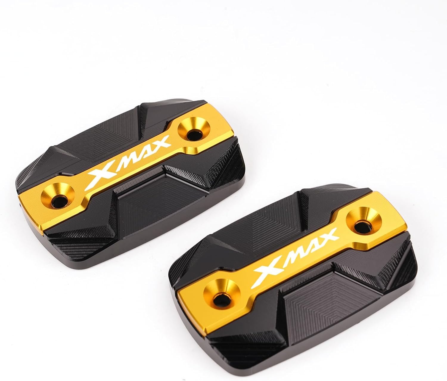 Bouchons de réservoir d'huile moto accessoires pour Yamaha XMAX 125 250 300 X-MAX XMAX250 XMAX300 XMAX125 2018-2024 (Or)