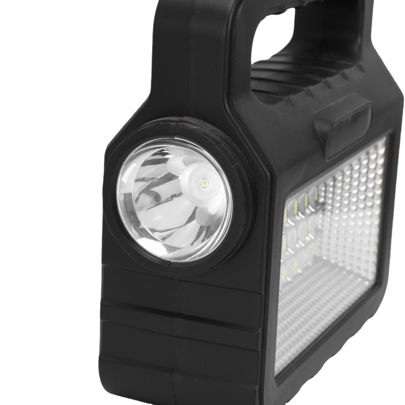 Haofy Générateur D'énergie Solaire Portable avec Panneau Solaire et Lumières LED, Grande capacité 6000 MAh Centrale électrique Portable D'urgence à Domicile, Camping, Extérieur