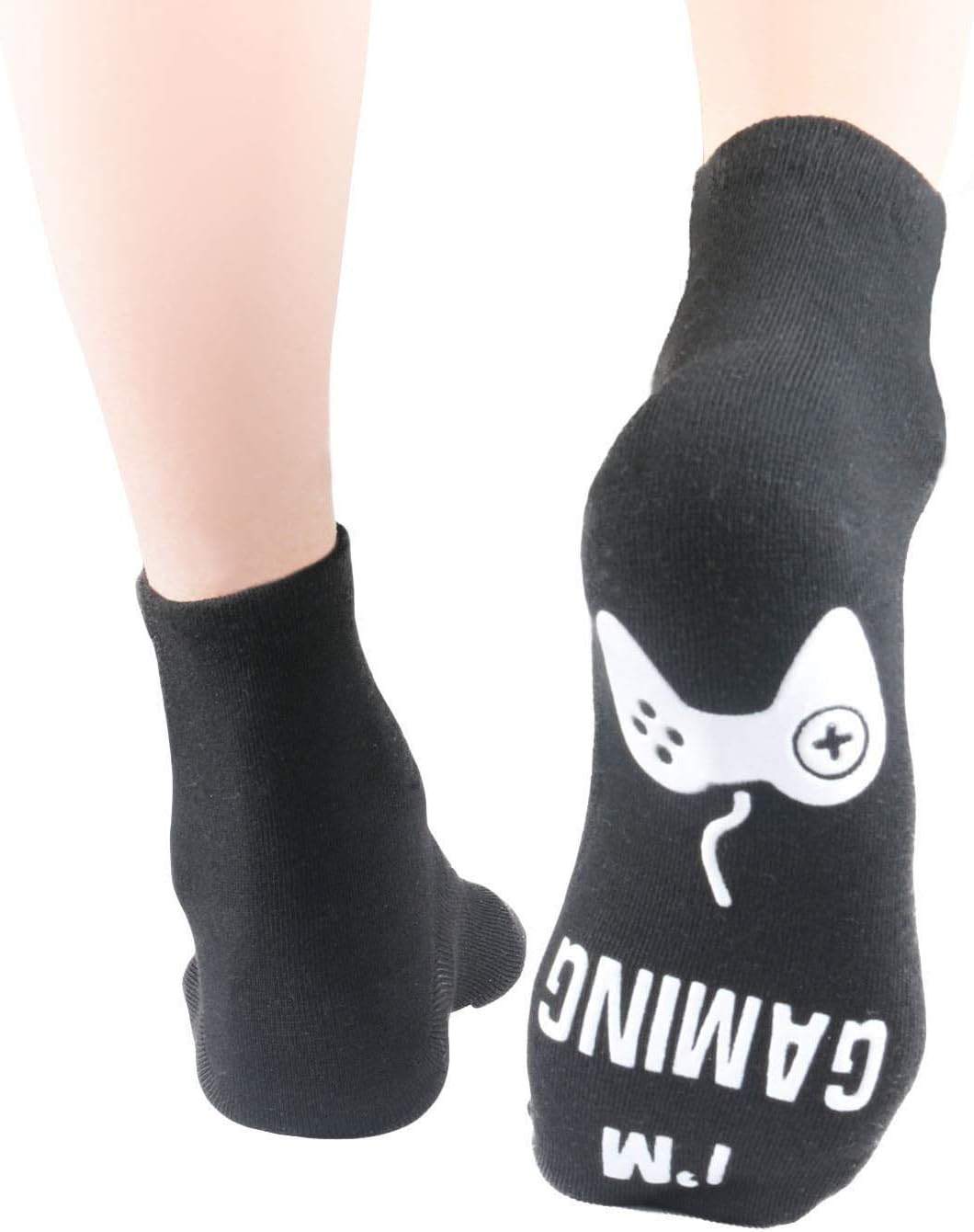Novelty Socks (Black, Short)