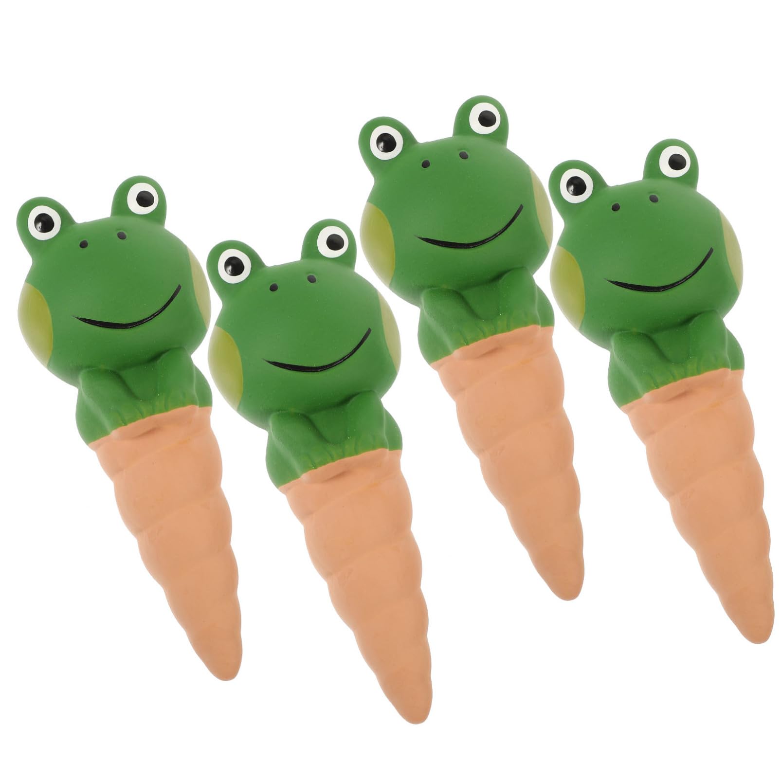 Hemobllo 4pièces Globes Arrosage pour Plantes Forme De Grenouille Arroseurs Automatiques à Picots pour Intérieur Et Extérieur