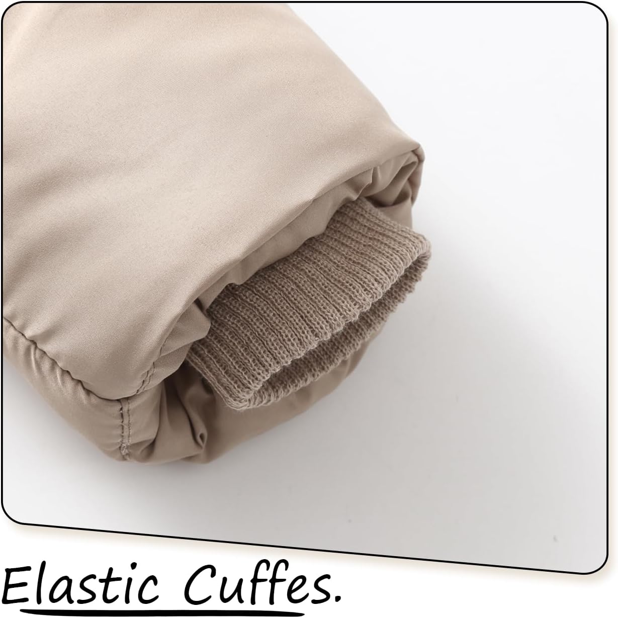 Girls Fleece Lined Jacket Coat with Hooded Size 4T-10T Cute Winter Warm Clothes - Image 5