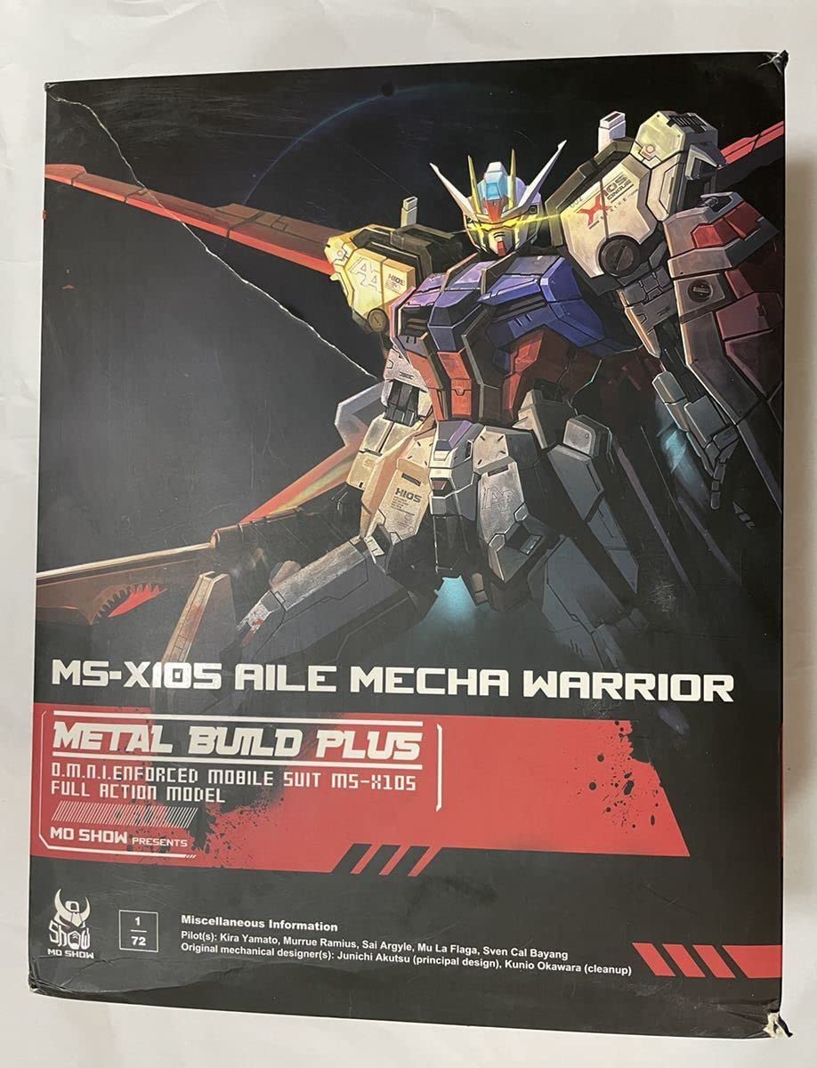 キャラクターグッズ LBUILDPLUS AILE MECHA WARRIOR MoShow 1:72 Aile Mecha Warrior Metal Build Aile Strike