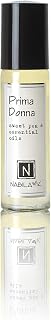 Nabila K Prima Donna Sweet Pea Roll-On Perfume Oil for Women | Alcohol-Free, Organic, Long-Lasting Fragrance | Travel Size, TSA Approved | 0.33 oz