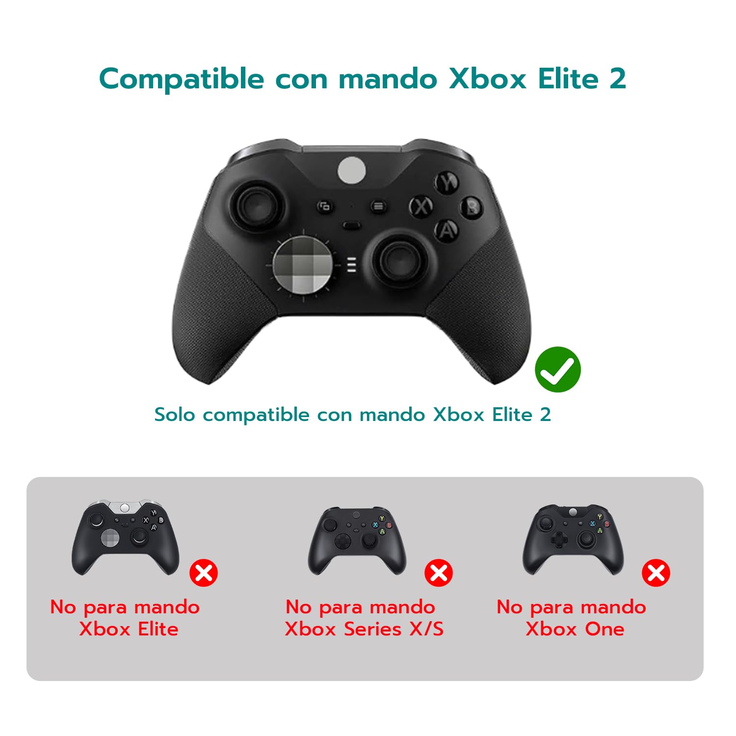 Mcbazel Repuesto de Joystick Analógico 3D y Herramientas de Reparación para Mandos Xbox Series Elite 2, Módulo 3D Thumbstick con Kit de Desbloqueo T6 T8