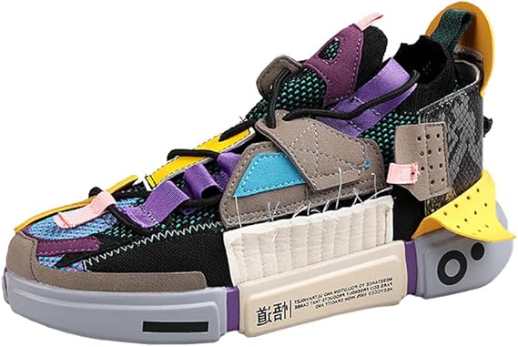 Amazon Co Jp スニーカー 体育館シューズ ウォーキングシューズ ランニングシューズ 滑り止め 落書き グラフィティー メッシュ 通気 厚底 スニーカー カジュアル シューズ メンズ ランニングシューズ 運動靴 アウトドア ウォーキングシューズ ファッション