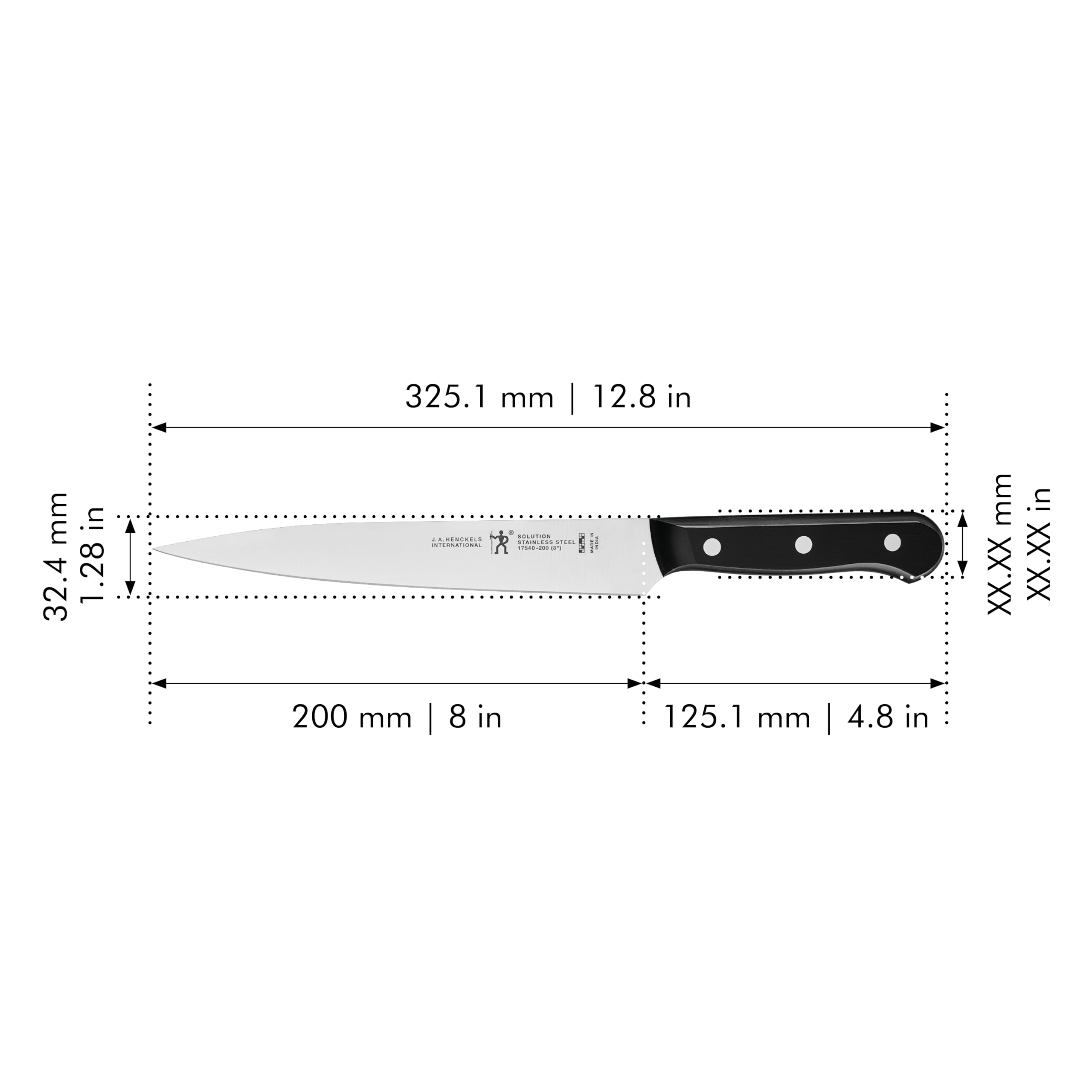 HENCKELS Solution Razor-Sharp 8-inch Carving Knife, German Engineered Informed by 100+ Years of Mastery — Amazon image 4