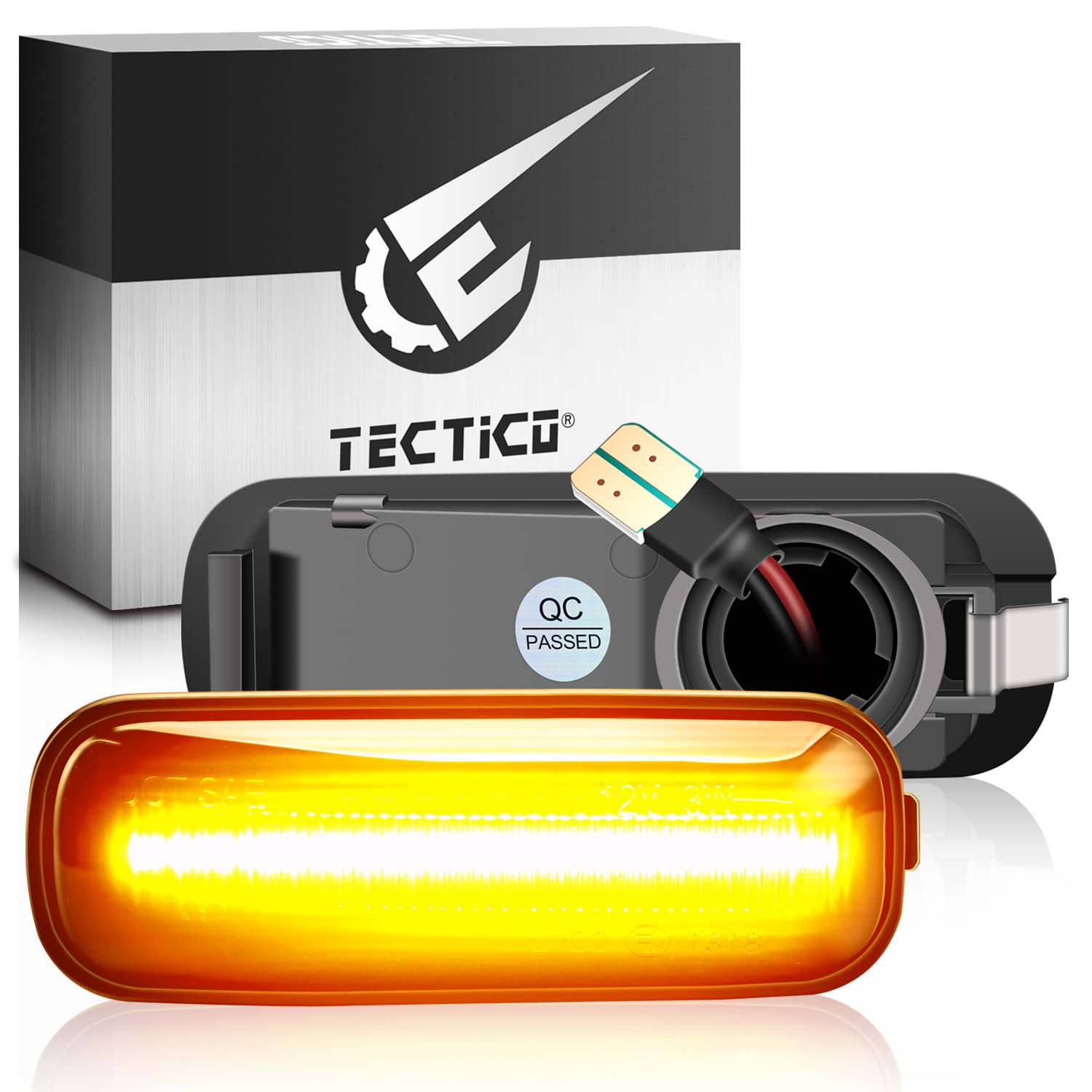 TECTICO LED Dynamische Knipperlichten Geel Helder