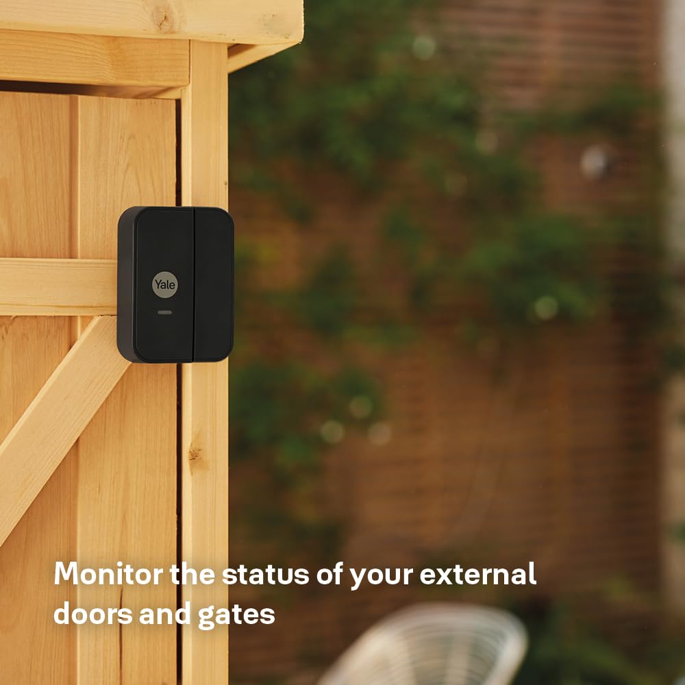 Yale Outdoor Window and Door Sensor, Black, Alarm Accessory - Image 4