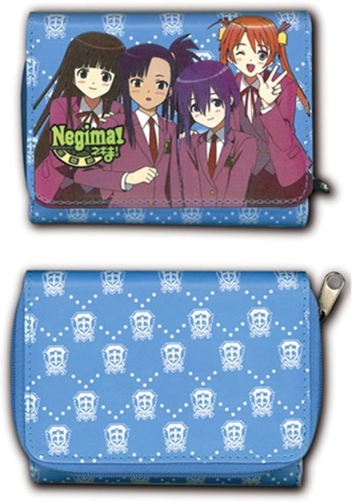 Great Eastern Entertainment Girls Negima Wallet, Blue