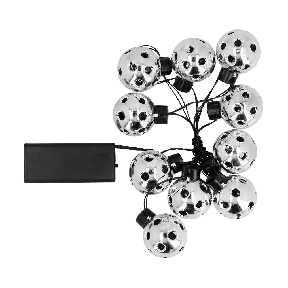 Boland - LED fairy lights disco ball, length 140 cm, LED lighting, lighting for New Year's Eve or parties