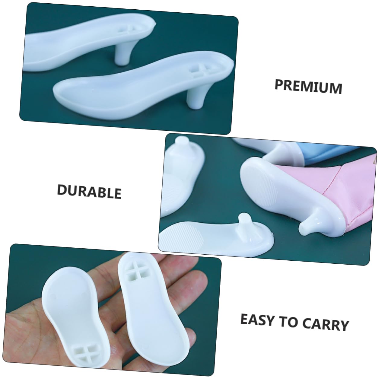 Amazon.co.jp: Toyvian 20個 靴底 ミニチュアブーツソール 1 6スケール